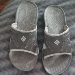 Columbia Charcoal Slide Sandals